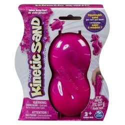 Kinetic Sand & Kinetic Rock. Песок для детского творчества - KINETIC SAND NEON (розовый, 227 г) (714