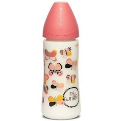 Suavinex. Пляшка для годування Крилаті історії 360 мл Рожевий(8426420051439)