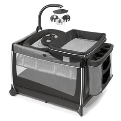 Chicco. Ліжечко-манеж Lullaby Dream з підвісною іграшкою(79113.51)