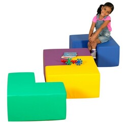 Tia - sport. Модульні сидения-столик Геометрія - 4 фігури(sm - 0155)