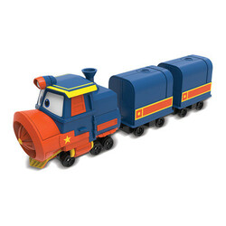 Robot Trains. Ігровий набір Silverlit Паровозик з двома вагонами Віктор(80179)