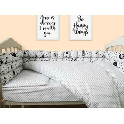 VIALL. Комплект в ліжечко 120*60 БОМБОН "Феєричні коти"(8984)