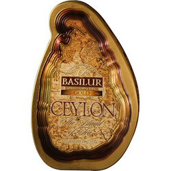 Basilur. Чай чорний Basilur Map Gold цейлонський 100г(4792252100862)