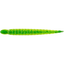 Keitech . Силікон Custom Leech 3"(10 шт в упак) ц:424 lime chartreuse(1551.06.44)