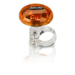 XLC. Дзвінок велосипедний DD - M012, прозоро-помаранчевий, Ø36мм(4055149035525)