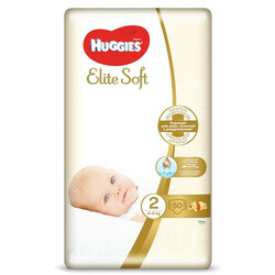 Huggies. Подгузники Huggies Elite Soft 2(4-6кг) 50 шт. (5029053547978)