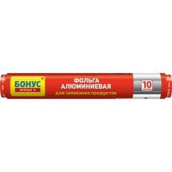 Бонус. Фольга алюминиевая, 10 метров (4820048485272)