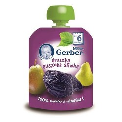Gerber. Пюре "Груша і чорнослив", 90 р.(956872)