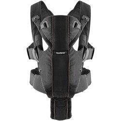 BabyBjorn. Сумка-кенгуру Baby Carrier Miracle Mesh Black (96002)