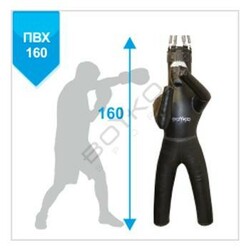 BS Спорт. Бокс DUX манекен - з ногами, PWX, ПРАВО на 6 пружин L18sm з диском, що обертається, 160'55sm(b