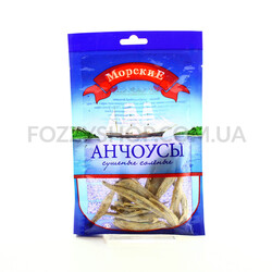 МОРСЬКІ Анчоуси  солено-сушені 18г(4820182062551)