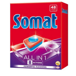 Somat. Пігулки для посудомийних машин All in 1 48шт(9000101347975)