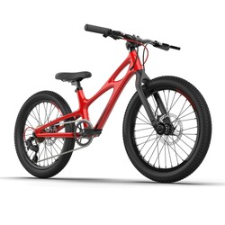 RoyalBaby. Велосипед  SPACE SHUTTLE 20", OFFICIAL UA, красный (RB20-22С-RED)