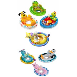 Intex. Круг Тварини, 2 види, з трусиками(жаба, собака) (59570)