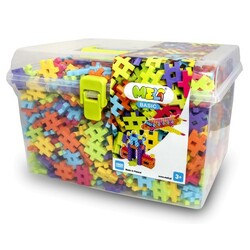 Meli. Конструктор MELI "BASICI"  В  контейнері для прогулянки  1000  елм .  (5902431290591)