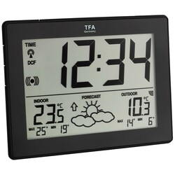 TFA. Метеостанция TFA "Metro", чёрная, 170x30x128 мм (35112501.IT)