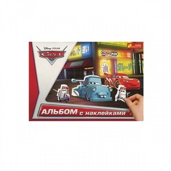 Ранок. Альбом з наклейками: тачки. 3(109875)