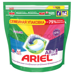 Ariel. ККапсулы для прання Pods Все-в- 1 Color 45 шт(8001841456096)