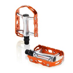 XLC. Педали PD-M15, 241 гр, серебристо-оранжевые (4032191954998)