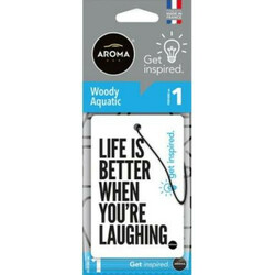Aroma Car Get Inspired. Ароматизатор Деревно-водний(5907718927269)