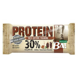 Ba! Батончик протеиновый с какао бобами шоколад глазурь, 45 г(5900749631990)