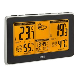 TFA. Метеостанция MONDO чёрный 214x27x140 мм (35115101)