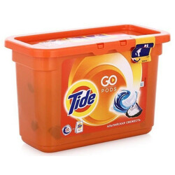 Tide. Капсулы для стирки Альпийская свежесть 23*25,2г-уп  ( 4015400897675)