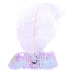 Пов'язка на голову карнавальна з пір'ям(0250011126484)