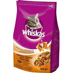 Whiskas. Корм с курицей для взрослых котов 300г (5900951014055)