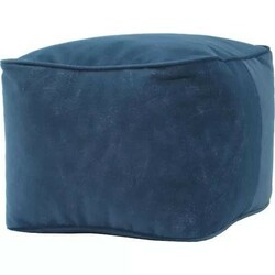 Tia-sport. Пуф  Квадрат с закруглениями 40х40х25 см синий (sm-0691)