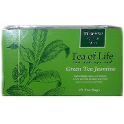 Tea of Life. Чай зелений Tea of Life з ароматом жасмину 25*2г-уп(0680275046929)