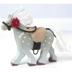 Le Toy Van. Фігурка для лялькового будинку Конячка з сідлом(5060023428422)