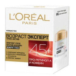 L'Oreal. Крем навколо очей Лифтинг проти зморшок від 45 років 15мл(3600522632511)