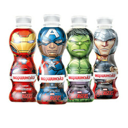 Моршинская. Вода минеральная Marvel's Avengers негазированная , 0,33л (4820017001298)