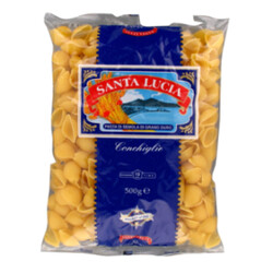 Santa Lucia. Вироби макаронні Santa Lucia Паста Конкиглие 84 500 г(8000139000843)
