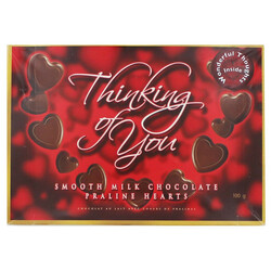 Walkers. Конфеты Сердца с пралине молочнный шоколад 100 гр (5011555033554)