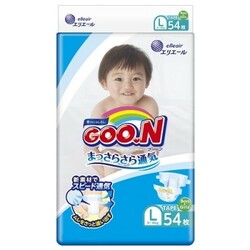 Goo.N. Підгузники L(9-14 кг), mega pack, 54 шт.(4902011856231)