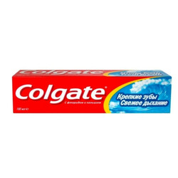 Colgate . Паста зубная Крепкие зубы Свежее дыхание  100мл (7891024129937)