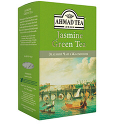 Ahmad tea. Чай Ахмад зелений з жасмином 75г(95995410901192)