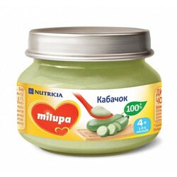 Milupa. Пюре Milupa кабачок, 80 г. (030222)