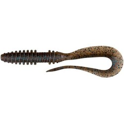 Keitech . Силікон Mad Wag Mini 2.5"(12 шт  в упак) ц:207 green pumpkin pp. flk(1551.07.35)