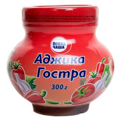 Аджика Острая п.э банка 300г (4824034017270)