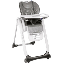 Chicco. Стульчик для кормления "Chicco Polly 2 Start 4W" Серый (79205.99)