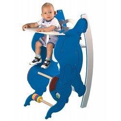 SportBaby. Стільчик для годування з гойдалкою і столиком "Слоник"