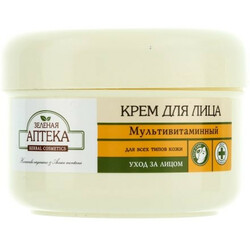 Зеленая Аптека. Крем для лица Мультивитамин для всех типов 200 мл(4823015907661)