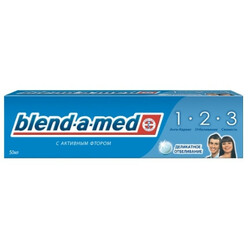.Blend - a - med. Паста зубна "3 Ефект Делікатне вибілювання"  50мл( 5011321360730)