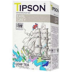 Tipson. Чай черный Tipson Earl Gray с бергамотом 85 г(4792252931305)