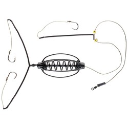 Select. Монтаж Оснащена годівниця кавун фарбована 20g 3 гачки 8(1870.27.78)