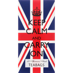 Keep Calm and Carry On. Чай черный Keep Calm And Carry On Afternoon Blend  40*3,125г(9865060053363)