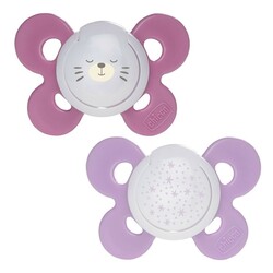 Chicco. Пустушка Physio Comfort, силікон, 16-36 m(2шт) рожева(8058664082537)